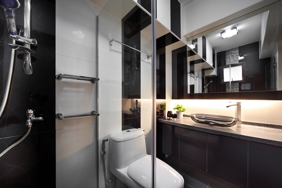 Bathroom Landed Interior Design Singapore