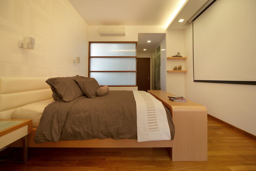 Edelweiss Condo Master Bedroom Interior Design Layout